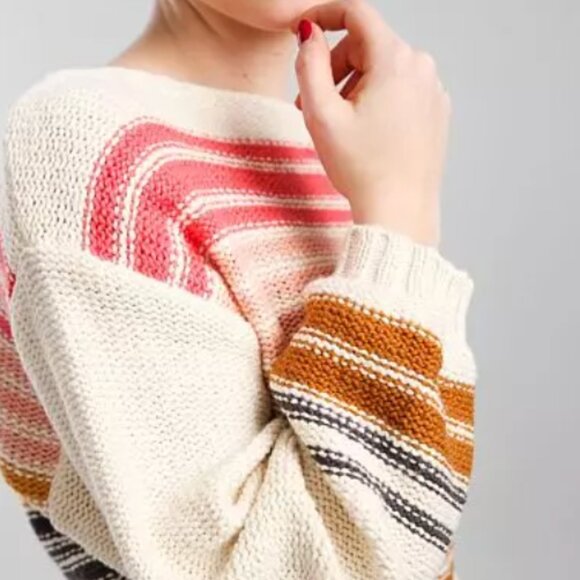 Billabong Seeing Stripes Sweater - L - Picture 7 of 9